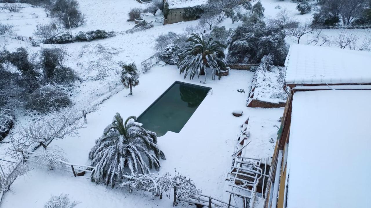 Castañar de Ibor Hostal Restaurante Solaire מראה חיצוני תמונה